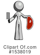 Gray Design Mascot Clipart #1538019 by Leo Blanchette