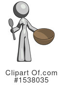 Gray Design Mascot Clipart #1538035 by Leo Blanchette