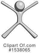Gray Design Mascot Clipart #1538065 by Leo Blanchette
