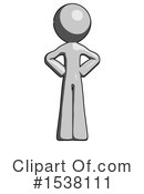 Gray Design Mascot Clipart #1538111 by Leo Blanchette