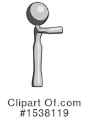 Gray Design Mascot Clipart #1538119 by Leo Blanchette