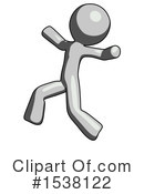 Gray Design Mascot Clipart #1538122 by Leo Blanchette
