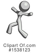 Gray Design Mascot Clipart #1538123 by Leo Blanchette