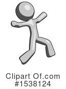 Gray Design Mascot Clipart #1538124 by Leo Blanchette