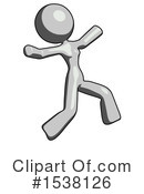 Gray Design Mascot Clipart #1538126 by Leo Blanchette