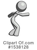 Gray Design Mascot Clipart #1538128 by Leo Blanchette