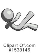 Gray Design Mascot Clipart #1538146 by Leo Blanchette