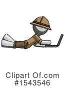 Gray Design Mascot Clipart #1543546 by Leo Blanchette