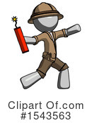 Gray Design Mascot Clipart #1543563 by Leo Blanchette