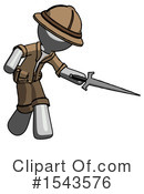 Gray Design Mascot Clipart #1543576 by Leo Blanchette