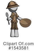 Gray Design Mascot Clipart #1543581 by Leo Blanchette