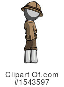 Gray Design Mascot Clipart #1543597 by Leo Blanchette
