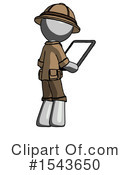 Gray Design Mascot Clipart #1543650 by Leo Blanchette