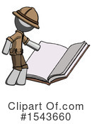 Gray Design Mascot Clipart #1543660 by Leo Blanchette