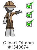 Gray Design Mascot Clipart #1543674 by Leo Blanchette