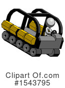 Gray Design Mascot Clipart #1543795 by Leo Blanchette