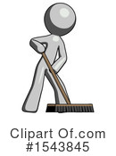 Gray Design Mascot Clipart #1543845 by Leo Blanchette
