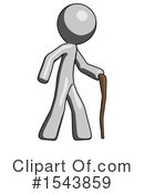 Gray Design Mascot Clipart #1543859 by Leo Blanchette