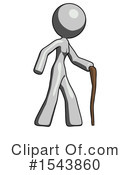 Gray Design Mascot Clipart #1543860 by Leo Blanchette