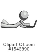 Gray Design Mascot Clipart #1543890 by Leo Blanchette