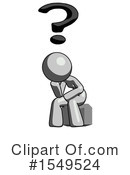 Gray Design Mascot Clipart #1549524 by Leo Blanchette