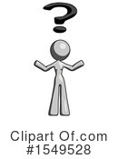 Gray Design Mascot Clipart #1549528 by Leo Blanchette
