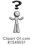 Gray Design Mascot Clipart #1549531 by Leo Blanchette