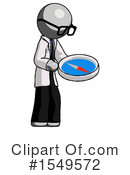 Gray Design Mascot Clipart #1549572 by Leo Blanchette