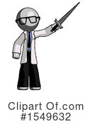 Gray Design Mascot Clipart #1549632 by Leo Blanchette