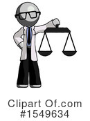 Gray Design Mascot Clipart #1549634 by Leo Blanchette
