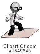 Gray Design Mascot Clipart #1549648 by Leo Blanchette