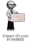 Gray Design Mascot Clipart #1549650 by Leo Blanchette