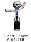 Gray Design Mascot Clipart #1549686 by Leo Blanchette