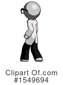 Gray Design Mascot Clipart #1549694 by Leo Blanchette
