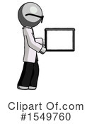 Gray Design Mascot Clipart #1549760 by Leo Blanchette