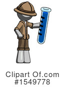 Gray Design Mascot Clipart #1549778 by Leo Blanchette