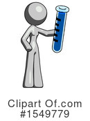 Gray Design Mascot Clipart #1549779 by Leo Blanchette