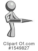 Gray Design Mascot Clipart #1549827 by Leo Blanchette