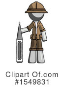Gray Design Mascot Clipart #1549831 by Leo Blanchette