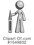Gray Design Mascot Clipart #1549832 by Leo Blanchette
