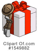 Gray Design Mascot Clipart #1549882 by Leo Blanchette