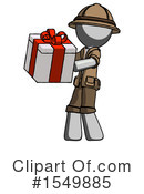 Gray Design Mascot Clipart #1549885 by Leo Blanchette