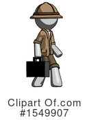 Gray Design Mascot Clipart #1549907 by Leo Blanchette