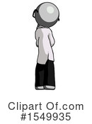 Gray Design Mascot Clipart #1549935 by Leo Blanchette