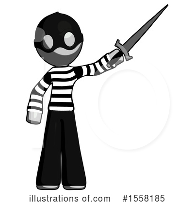 Royalty-Free (RF) Gray Design Mascot Clipart Illustration by Leo Blanchette - Stock Sample #1558185