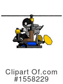 Gray Design Mascot Clipart #1558229 by Leo Blanchette