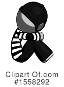 Gray Design Mascot Clipart #1558292 by Leo Blanchette