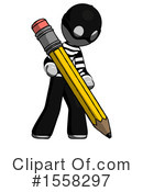 Gray Design Mascot Clipart #1558297 by Leo Blanchette