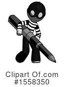 Gray Design Mascot Clipart #1558350 by Leo Blanchette
