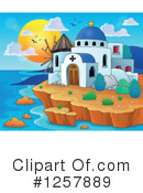 Greek Church Clipart #1257889 by visekart